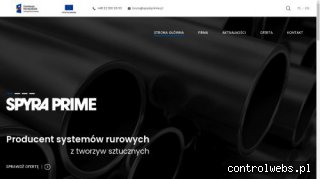 SpyraPrimo - rury z tworzyw