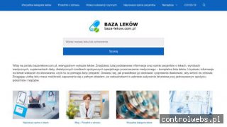 BAZA LEKÓW - opinie, ulotki do lekarstw