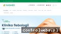 Screenshot strony www.nasmed.com.pl