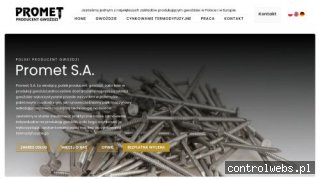 PROMET S.A. Starachowice - producent gwoździ