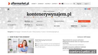 Kontenery wynajem