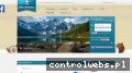 Screenshot strony gdzie-nocowac.pl