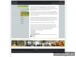 Ścianki biurowe - ścianki szklane Agence