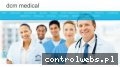Screenshot strony www.dcmmedical.pl