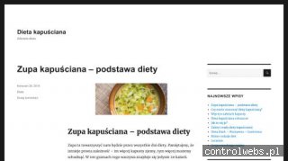Dieta kapuściana - kompendium wiedzy