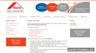 Rolety na okna dachowe Roto