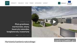 Firma RR Granity, płyty marmurowe