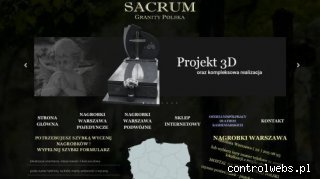 Nagrobki - Sacrum Granity Polska - Projektowanie nagrobków.