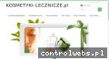Screenshot strony kosmetyki-lecznicze.pl