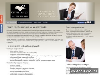 CZYSTE KSIĘGI WARSZAWA
