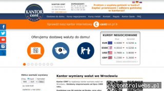 KANTOR CENT Kantory Wrocław usd