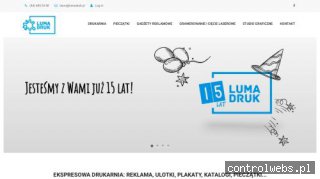 LumaDruk - druk wizytówek
