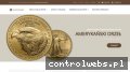 Screenshot strony mennicazlota.pl