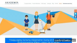 Www.akademiaprogramowania.pl - zajęcia pozalekcyjne kraków