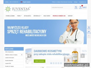 Kozetka lekarska do gabinetów lekarskich od firmy Juventas.