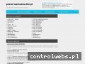 Screenshot strony praca-warszawa.biz.pl