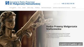 MAŁGORZATA MALISZEWSKA Prawo cywilne