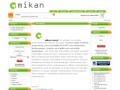 Screenshot strony www.mikan.com.pl