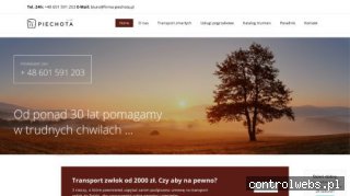 Piechota międzynarodowy transport zmarłych