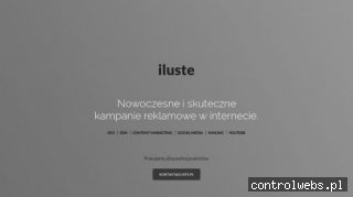 Iluste.pl - projektowanie stron www