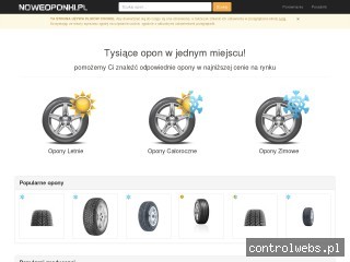 Noweoponki porównanie opon