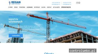 REGAN - wynajem żurawi