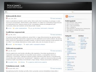 Policjanci - ochronią wartościowe artykuły