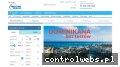 Screenshot strony falcontravel.pl