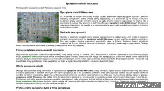 firma sprzątająca Warszawa | sprzatanie-wojciechowski.pl