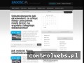 Screenshot strony zadosc.pl