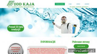 KAJA Dezynsekcja, Deratyzacja, HACCP