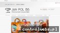 Screenshot strony janpolbis.pl