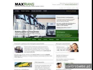 F.T.H.U MaxTrans - transport międzynarodowy i spedycja