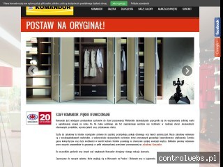 KOMANDOR garderoba warszawa
