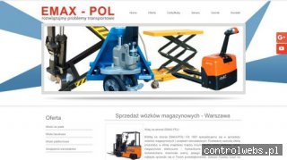 EMAX-POL wózki still warszawa