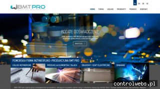 BMT PRO cięcie blach pomorskie