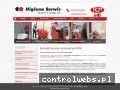 Screenshot strony zamiatarki-rcm.pl