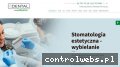 Screenshot strony przychodniadental.pl