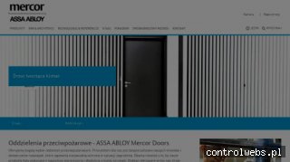 Drzwi ogniowe i ogniotrwałe - mercordoors.com.pl