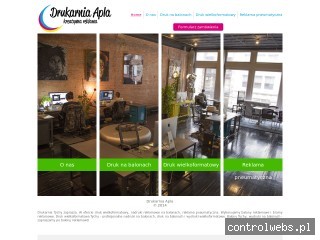 Drukarnia Apla - Druk wielkoformatowy, nadruki na balonach