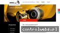 Screenshot strony metex-lozyska.pl
