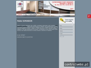 KOMANDOR garderoba warszawa