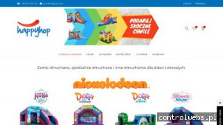 HAPPY SHOP zjeżdżalnie dmuchane