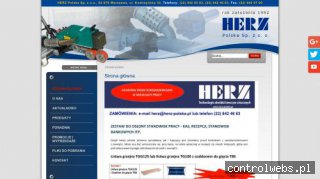 HERZ POLSKA SPÓŁKA Z O.O. zgrzewarki doczołowe