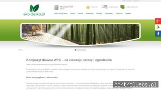 EKO-DESKA kompozyt na elewacje