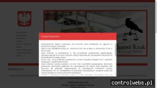 KOMORNIK SĄDOWY JANUSZ KRUK kancelaria komornicza w łodzi