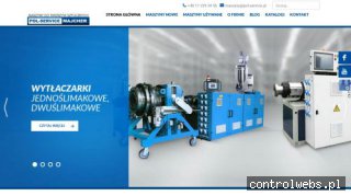 POL-SERVICE maszyny do przetwórstwa tworzyw