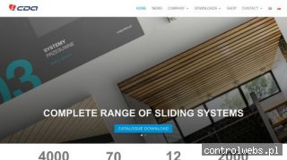 CDA zabudowy szklane