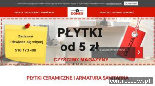 DOMEX płytki ceramiczne ścienne szczecin