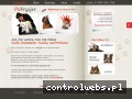 Screenshot strony www.fryzjerpieskow.pl